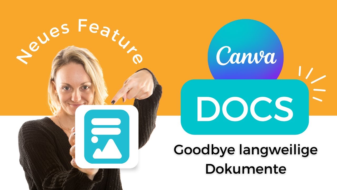 Neues Canva-Feature: Canva DOCS IST DA! Canva Dokumente erster Überblick & Features | Canva-Tutorial