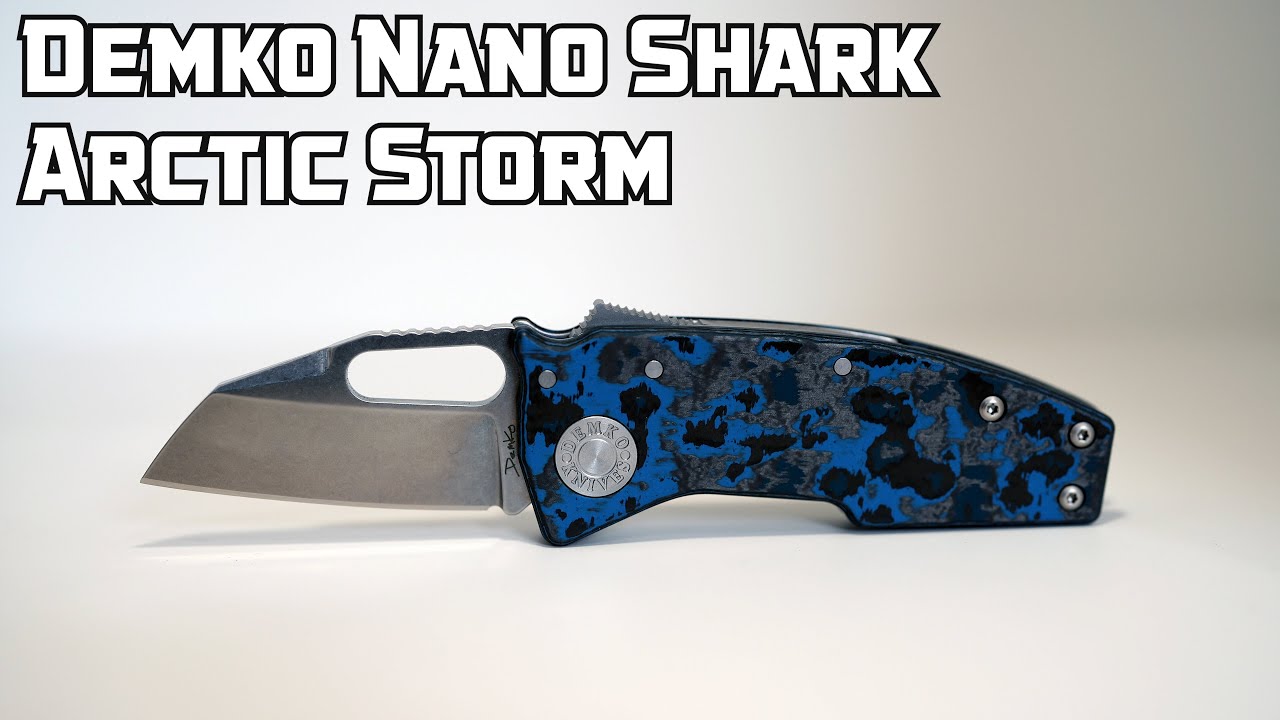 BEST Small EDC Knife? Demko Nano Shark Packs FULL Demko DNA!