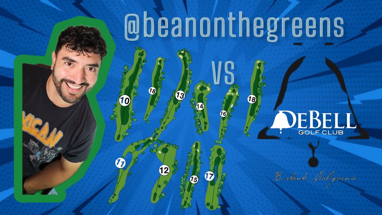 Amateur Golfer plays Debell Golf Course Burbank CA. (hard but very fun)