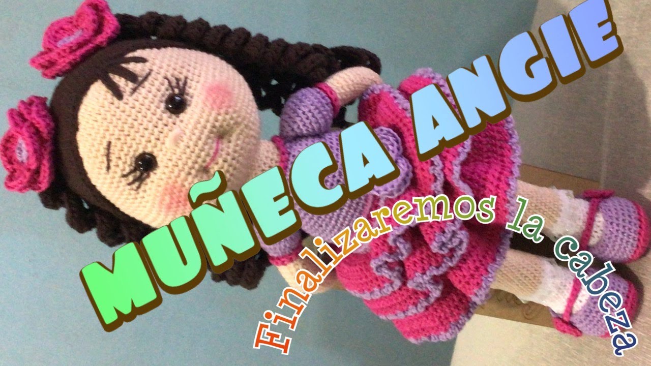 TUTORIAL | Muñeca Angie Amigurumi (ENG SUBS🇺🇸 SUBS🇧🇷) | parte 5