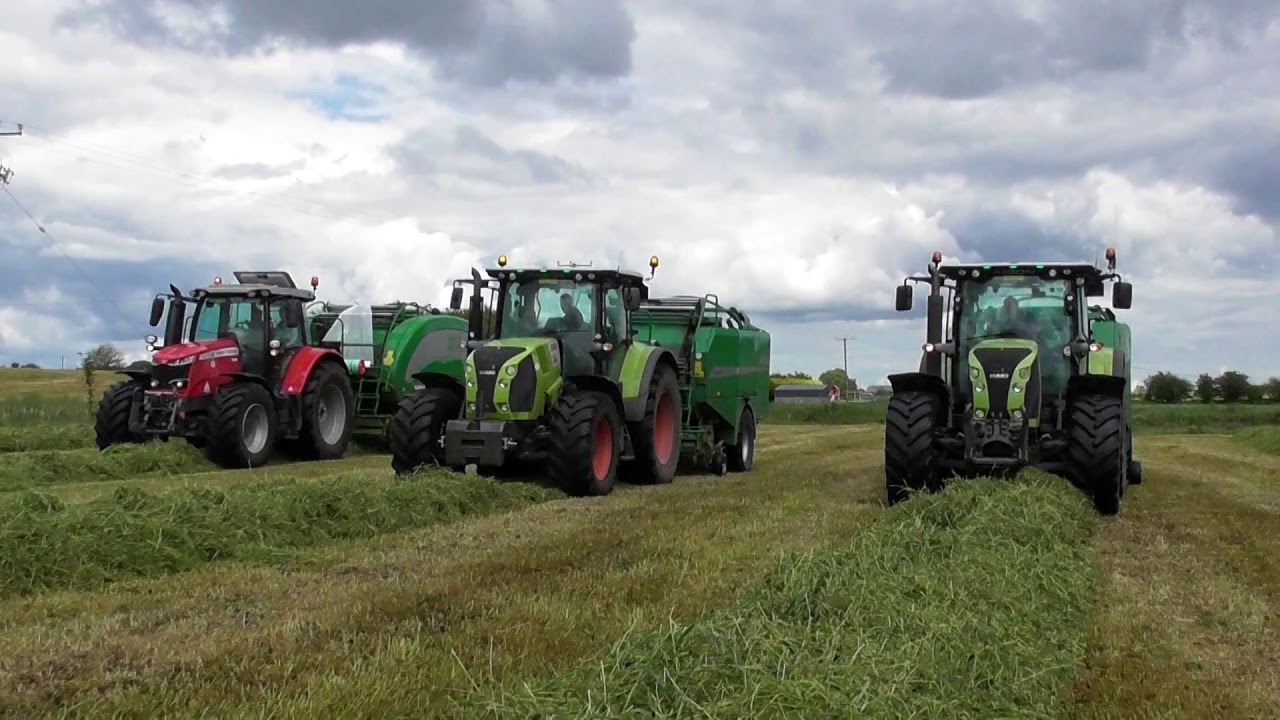 Keaveney Agri - Baling with 4 fusions