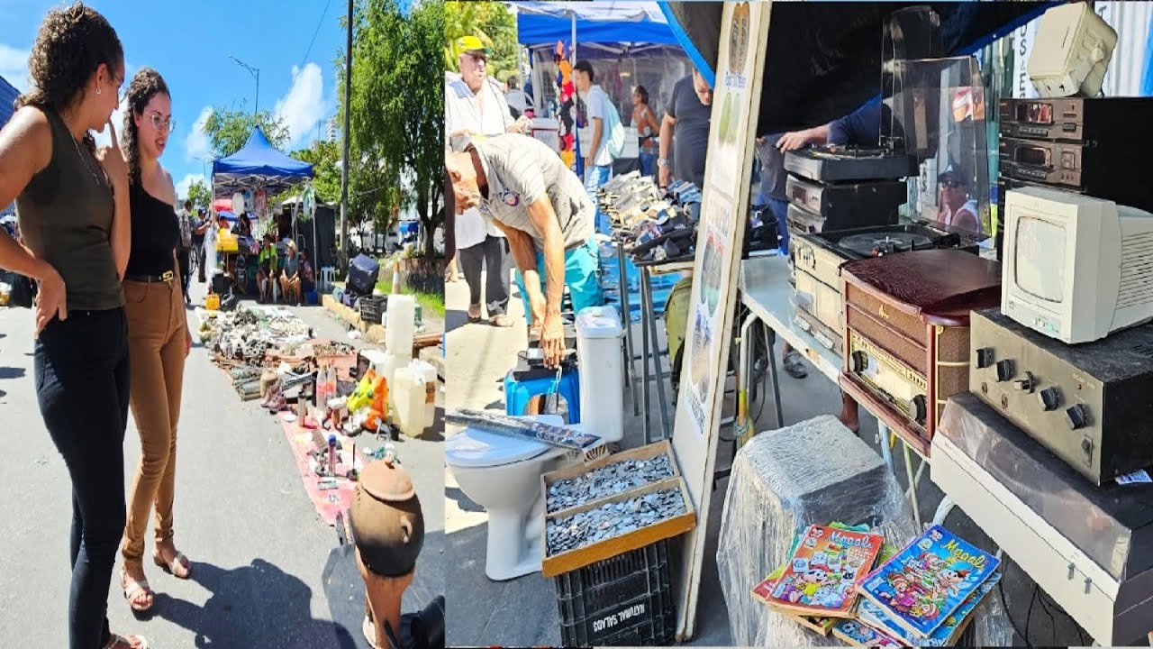 VEJA QUANTAS RELÍQUEAS TEM NESSA FEIRA DO ROLO EM JABOATÃO NO GRANDE RECIFE