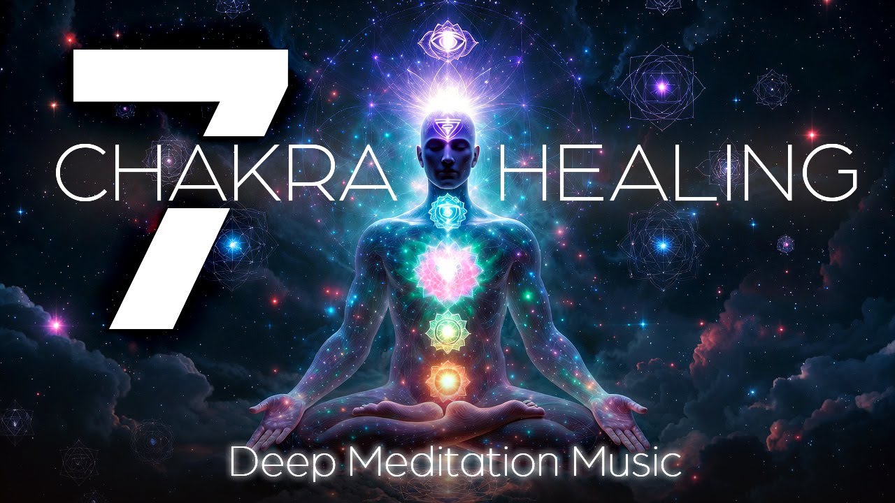 7 Chakra Healing Meditation Music | Full Body Energy Alignment | Deep Sleep & Reiki Healing