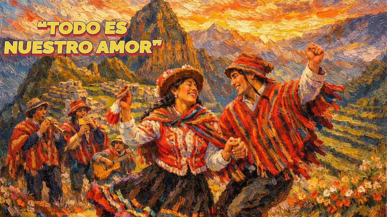 HUAYNO ANDINO ALEGRE 💃 TODO ES NUESTRO AMOR | Música Andina Romántica para Bailar