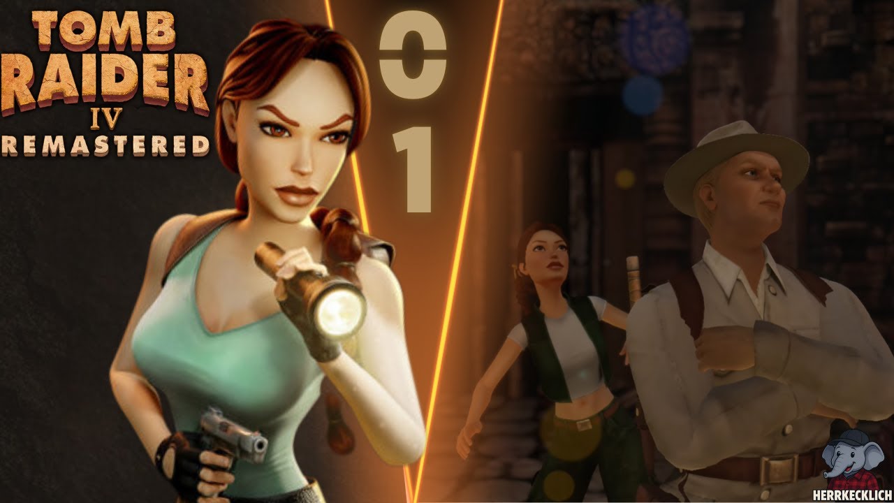ENDLICH ist Lara ZURÜCK !! 🧭 #01 - TOMB RAIDER Ⅳ REMASTERED 🏛️ [LP/FACECAM]