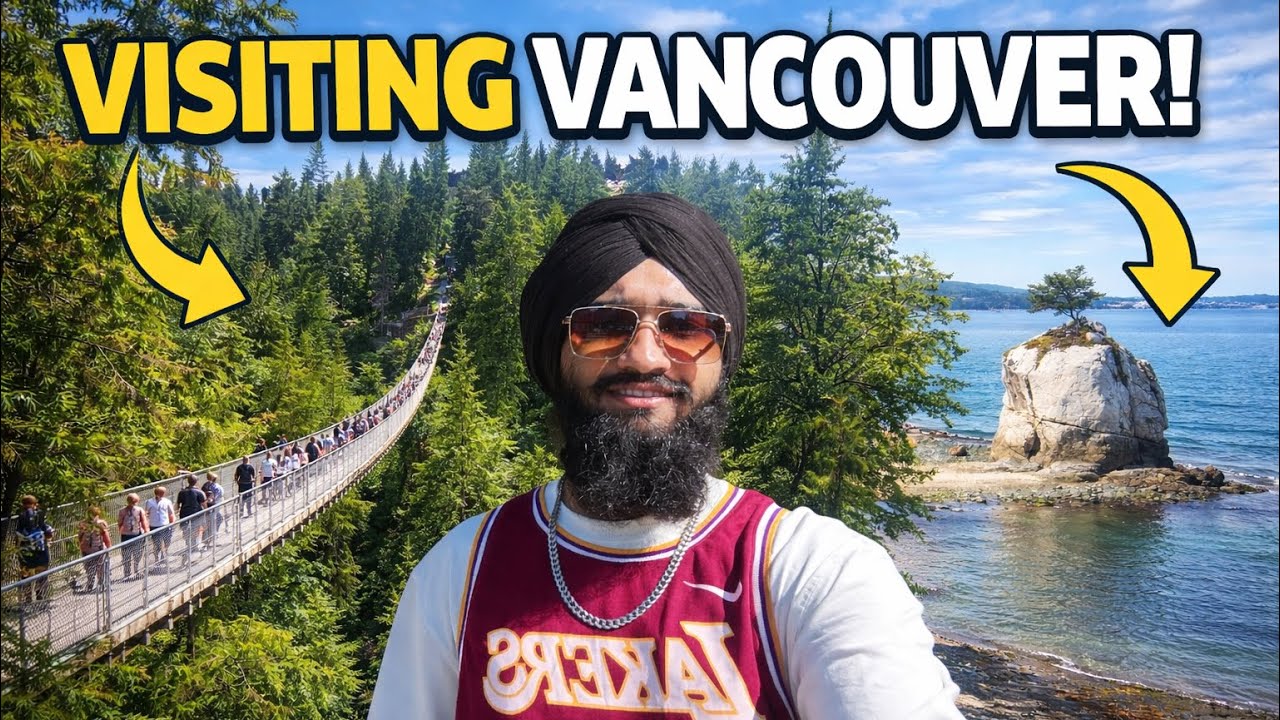 Vancouver Travel Vlog | Capilano Suspension Bridge & White Rock BC 🇨🇦