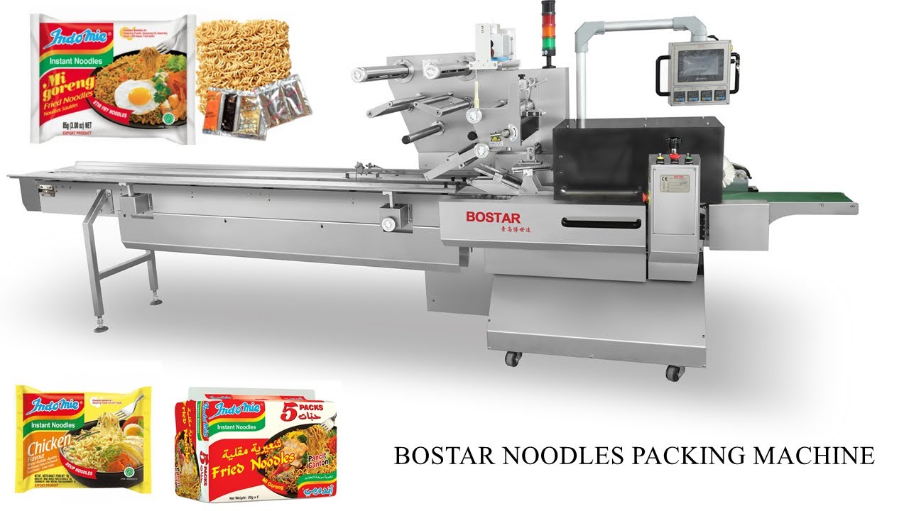 Bag noodle multipack packaging machine bag instant noodles 5 in one 10 in one pack auto bagger