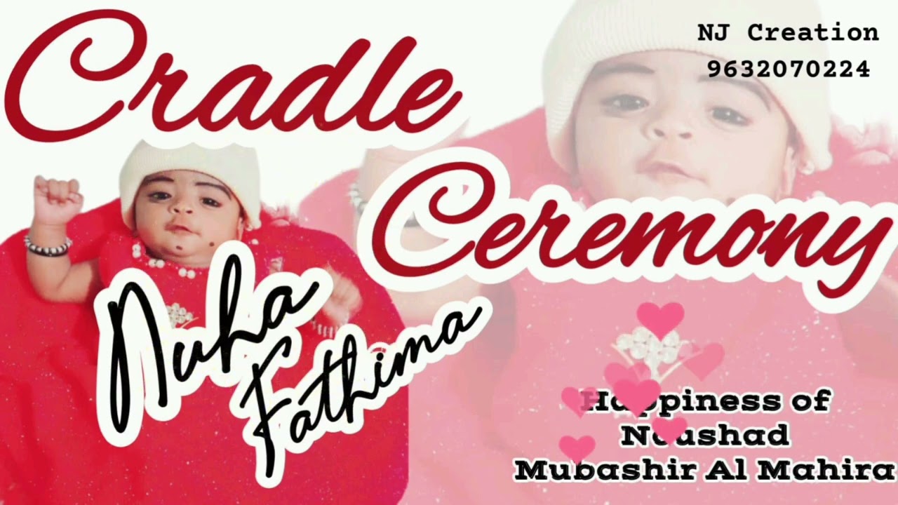 Cradle ceremony Song 💕Nuha Fathima😍Vocal uvais saqafi