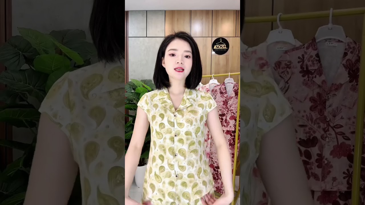 B945 –Bộ Lụa Mịn Quốc Dân Áo Tay Hến Xịn, Quần Có Túi Tiện Lợi | Mặc Nhà Hay Đi Chơi | 0868662126 ☎️