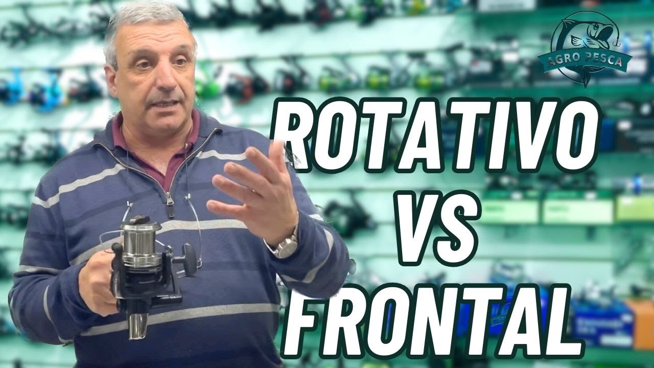 Rotativo vs Frontal - Reeles de pesca - Agropesca