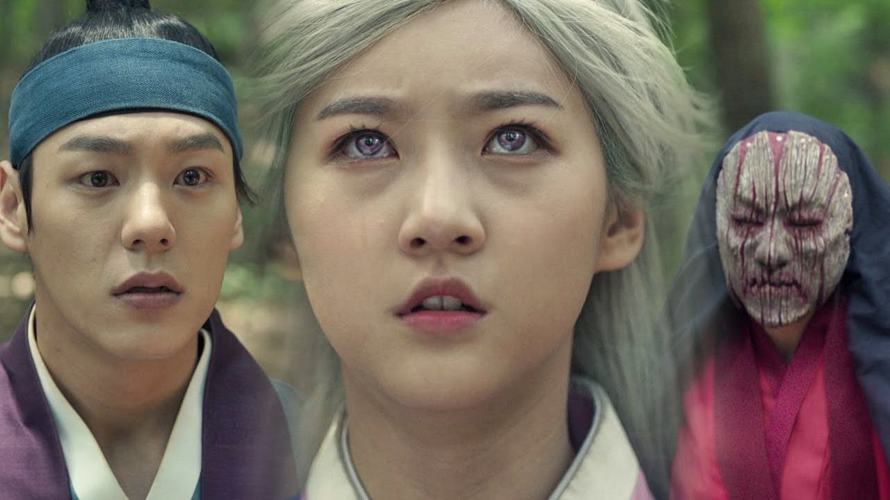 곽시양 앞에서 저주 발현된 김새론, '붉은 도포'에 납치됐다! 마녀보감 10회