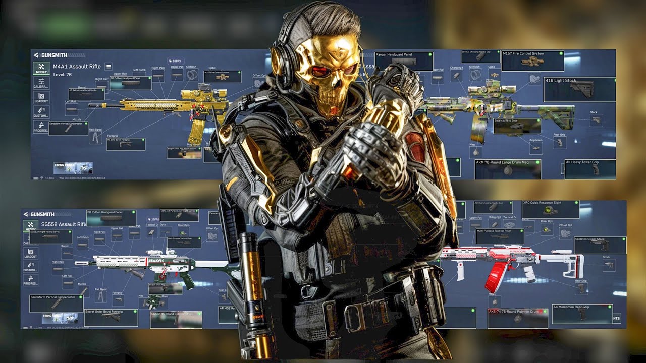 TOP 10 BEST LOADOUTS IN DELTA FORCE MOBILE (NO RECOIL)