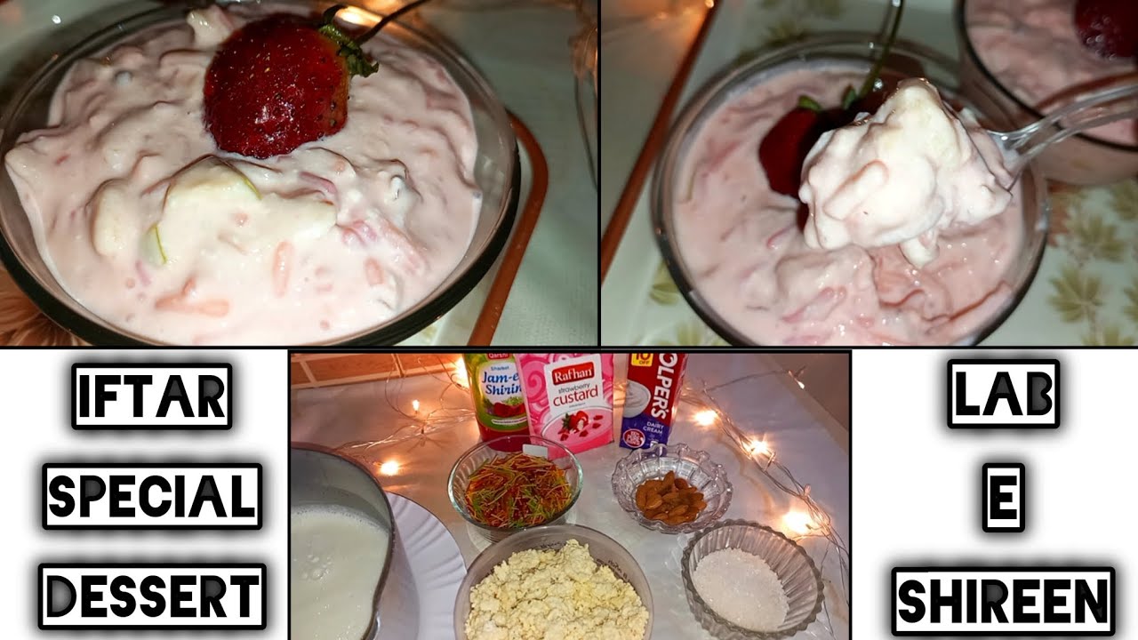 Lab-e-Shireen Recipe by Ayat'S Flavours Files | Rich | Creamy texture | لبے شیریں | IFTAR SPECIAL