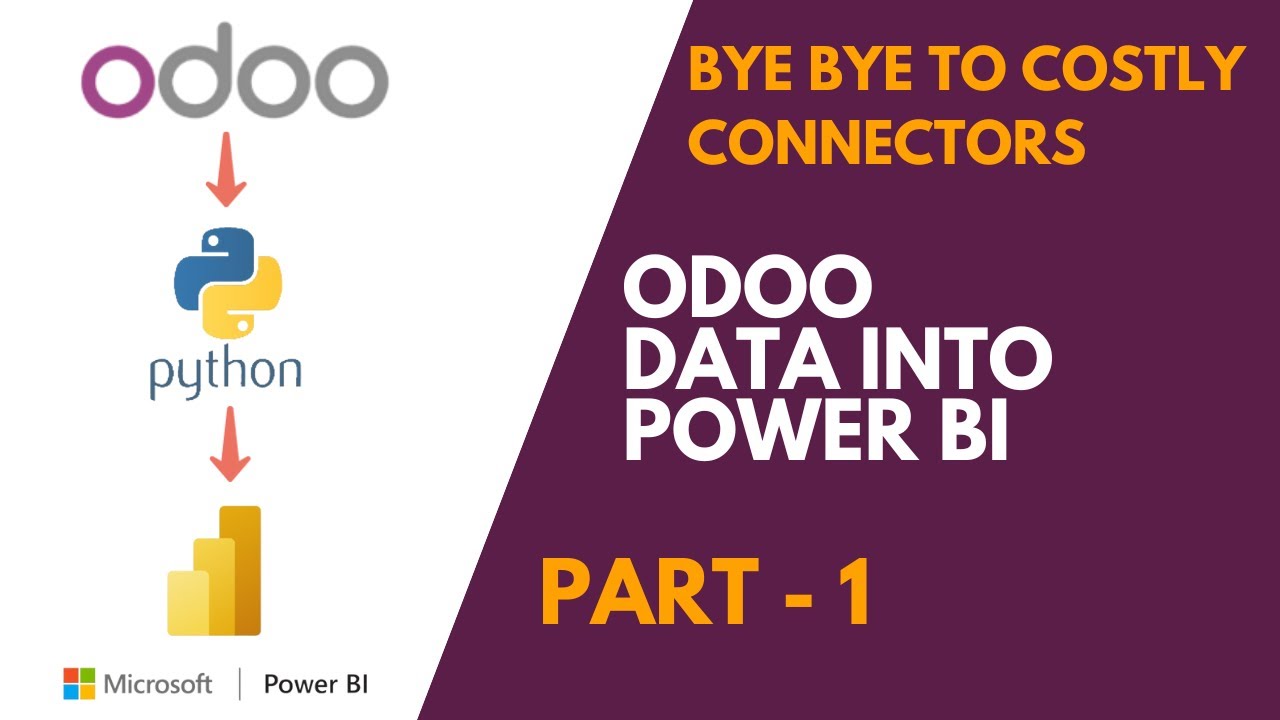 Odoo PowerBi Connector Using Python Script - No Costly Connectors - Part 1