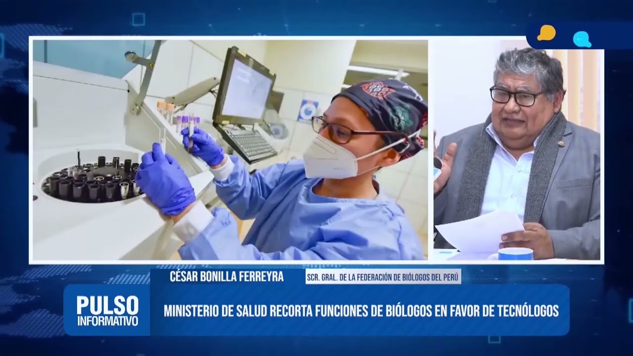 BIÓLOGOS ATROPELLADOS POR TECNÓLOGOS EN EL MINSA