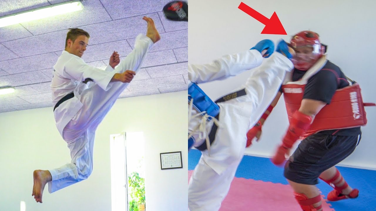 JEG PR&Oslash;VER FARLIG KAMPSPORT!!