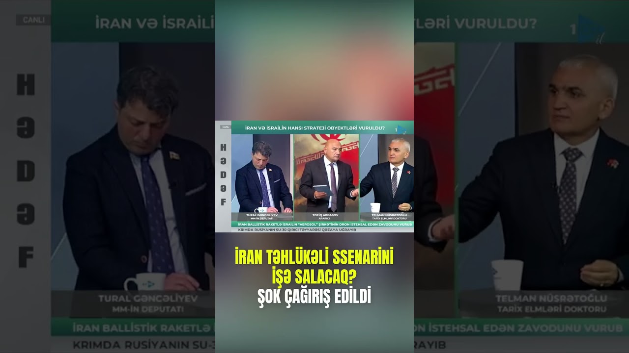 İran təhl&uuml;kəli ssenarini işə salacaq? &ndash; ŞOK &Ccedil;AĞIRIŞ EDİLDİ