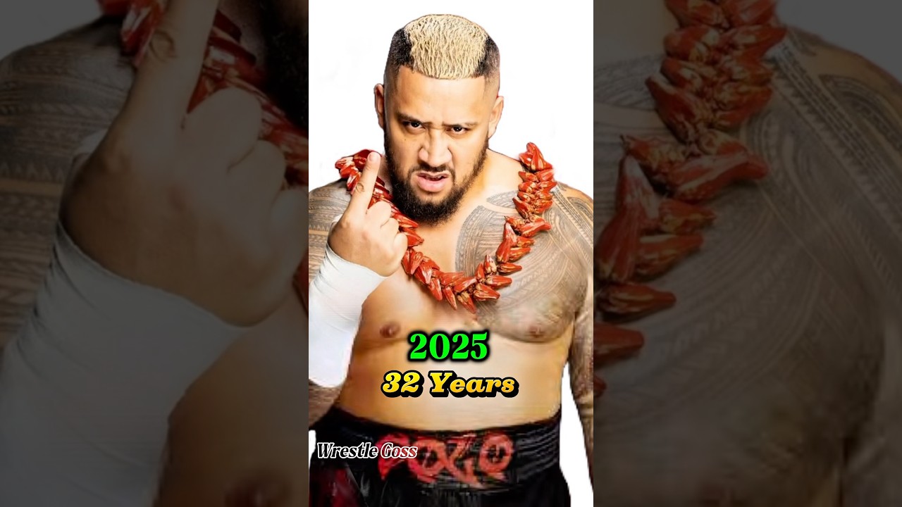 Solo Sikoa Then Vs Now (1993-2025) | #WWE #BLOODLINE
