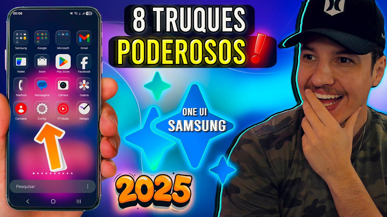 8 TRUQUES para o seu CELULAR SAMSUNG - ATIVE JÁ