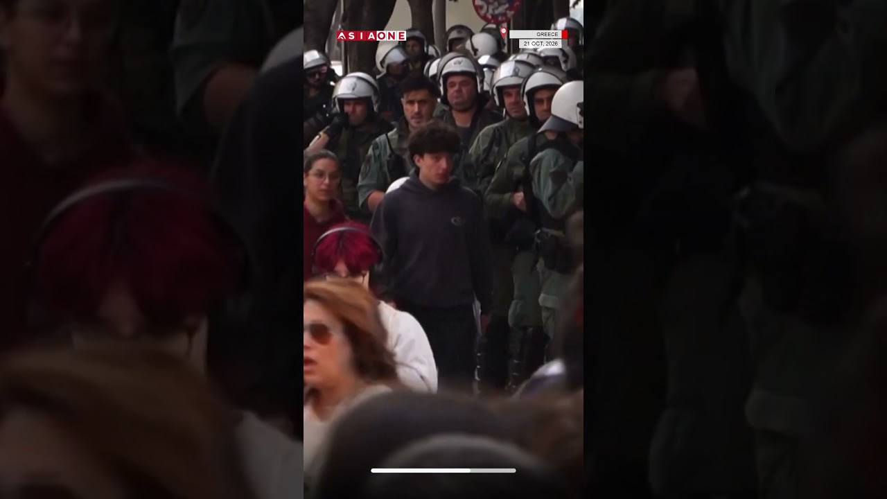 Greek Students Join Nationwide Education Protests in Thessaloniki | Asia One News