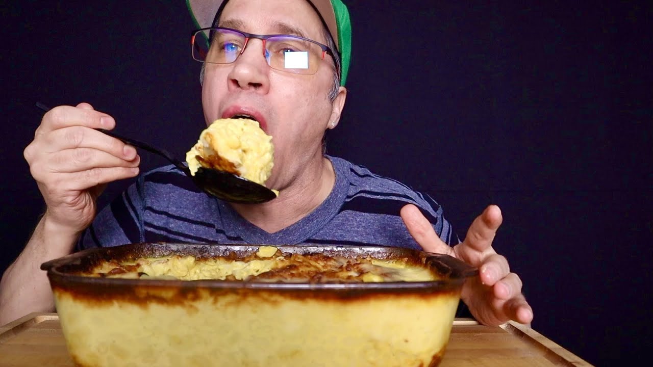 ASMR • EXTREMELY • CREAMY HOMEMADE • MAC AND CHEESE • MUKBANG | SEANUSCA FOOD!