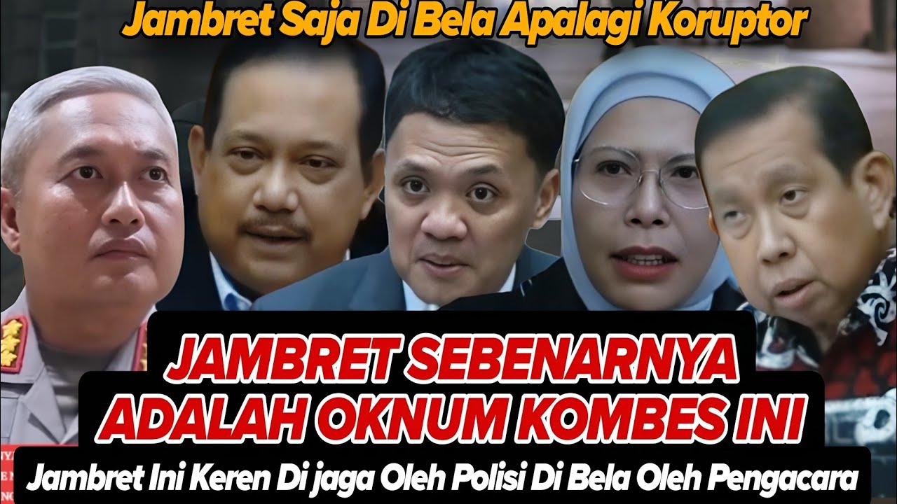 🔴POLISI DAN PENGACARA LINDUNGI JABRET PENJAHAT SEBENARNYA ADALAH OKNUM POLISI INI⁉️ 