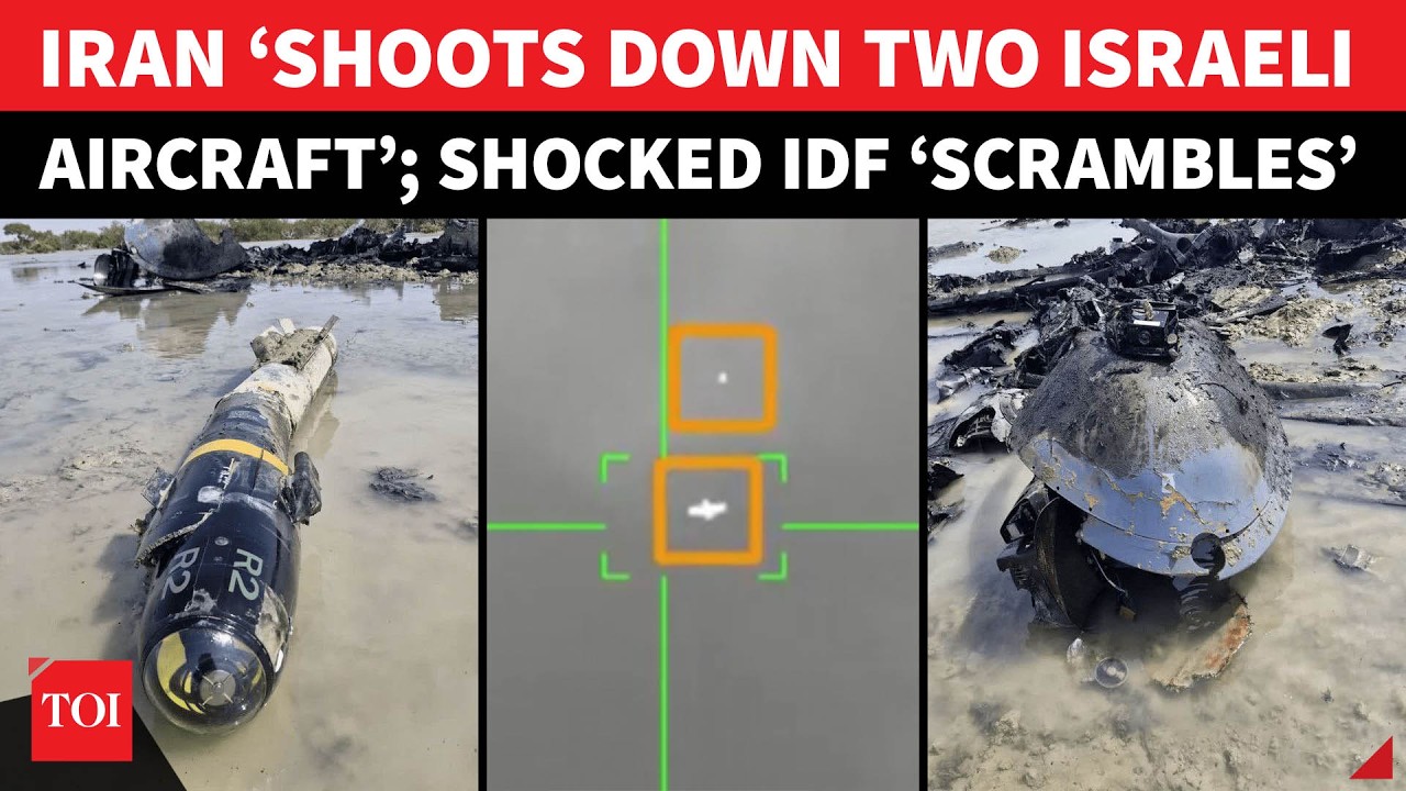 Iran ‘BURNS DOWN Two More Israeli Aircraft’; IRGC Mocks, ‘Mighty Hermes Couldn’t…’ | Watch