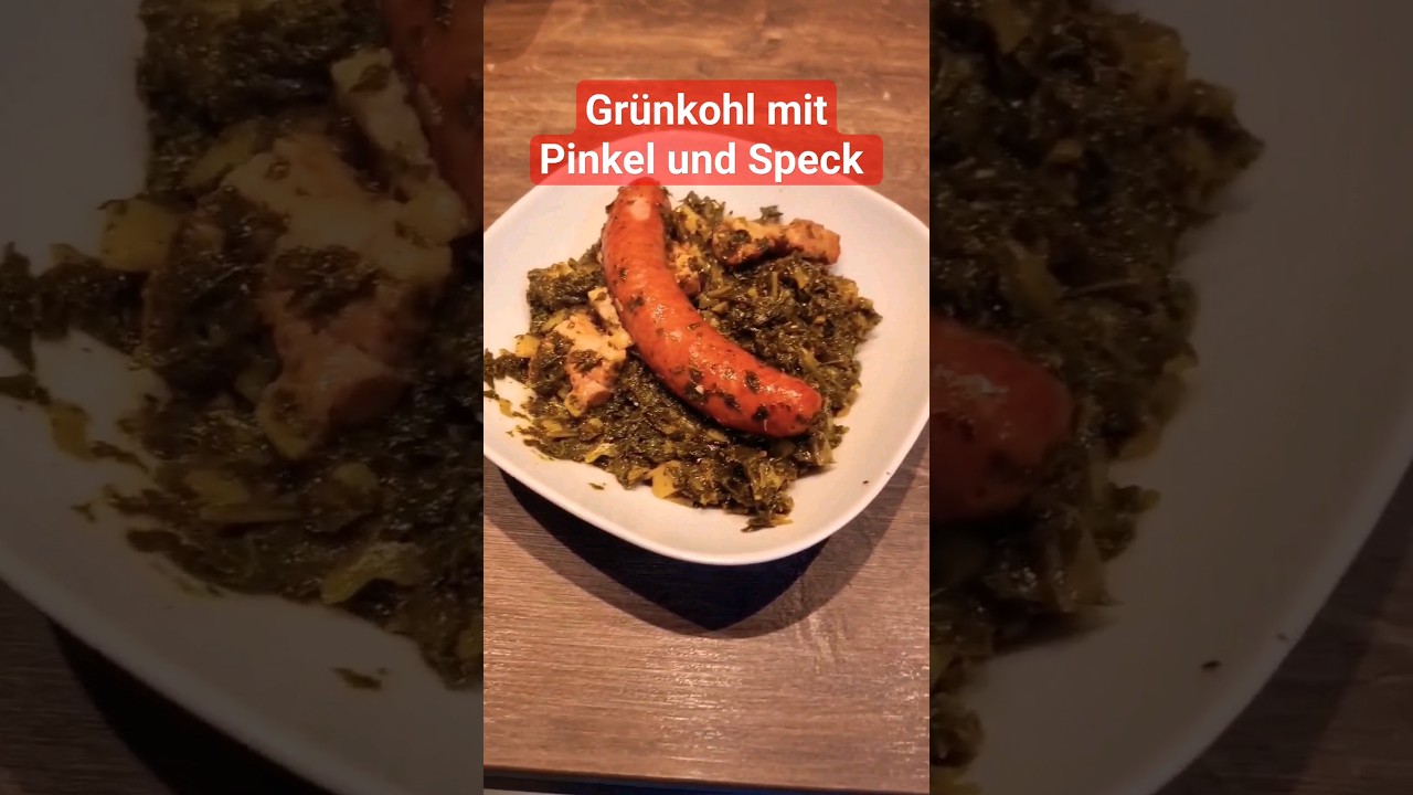 Gr&uuml;nkohl mit Pinkel und Speck 😊😊😊 #homemade #kochen #garten #cooking #delicious #food #nature