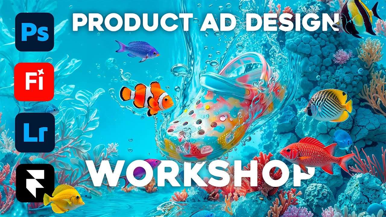 Product Ad Campaign Design Workshop - Design Sprint 2026 (Photoshop, Firefly, Framer etc.)