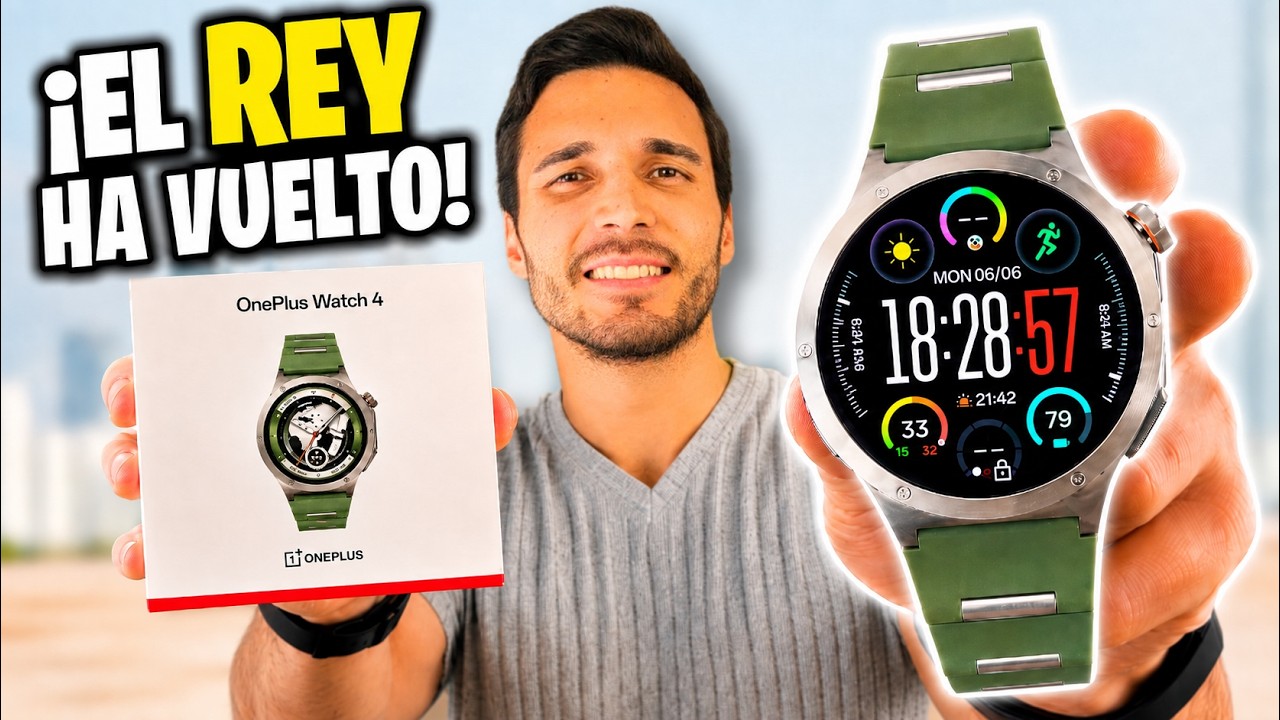 ONEPLUS WATCH 4 💥 &iexcl;Olv&iacute;date del RESTO!