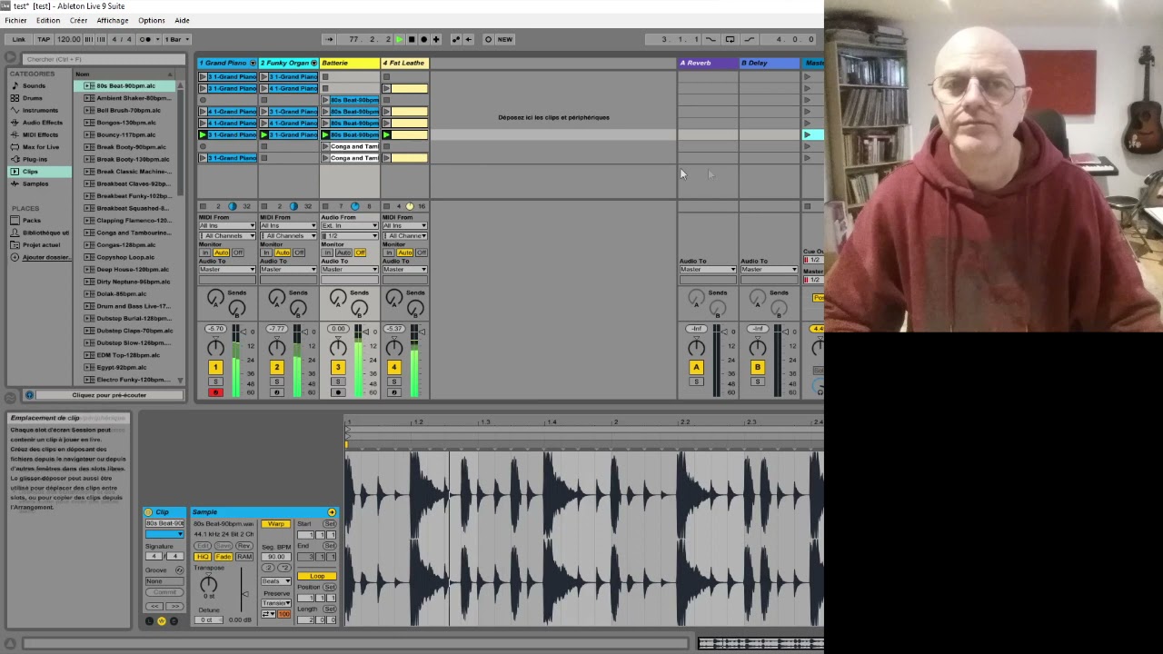 Tuto Composition/Arrangement avec Ableton Live 9