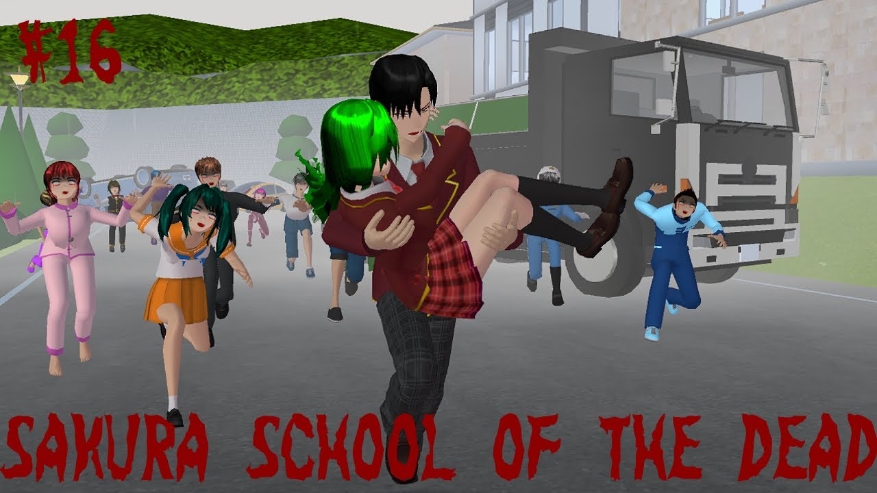 SAKURA SCHOOL OF THE DEAD #16 襲撃 【サクラスクールシミュレーター物語】
