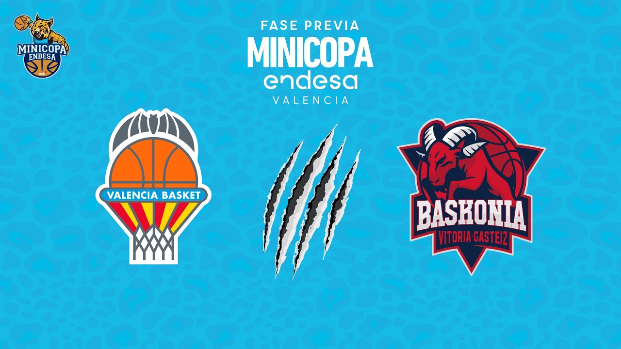 🔴 DIRECTO: Valencia Basket - Fundación 5+11 Baskonia | Fase Previa Minicopa Endesa 2021-22