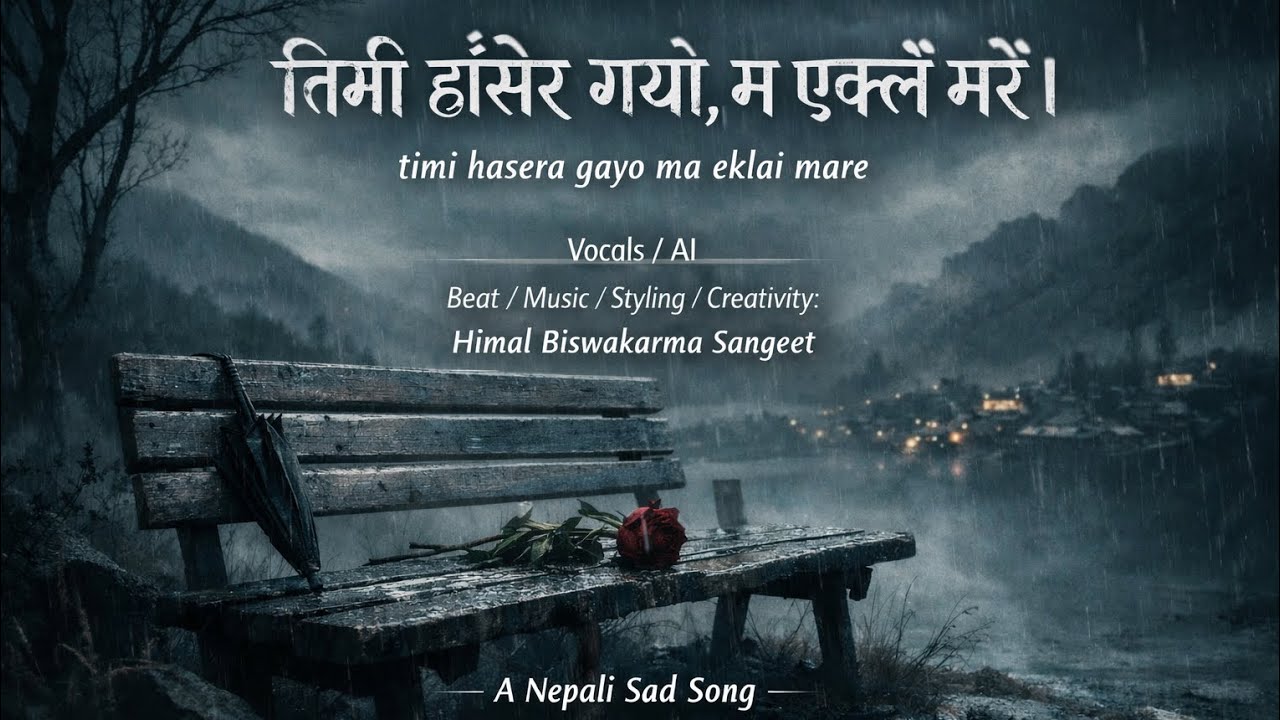 Timi hasera gayo ma eklai mare || Nepali sad song || Himal biswakarma sangeet ||