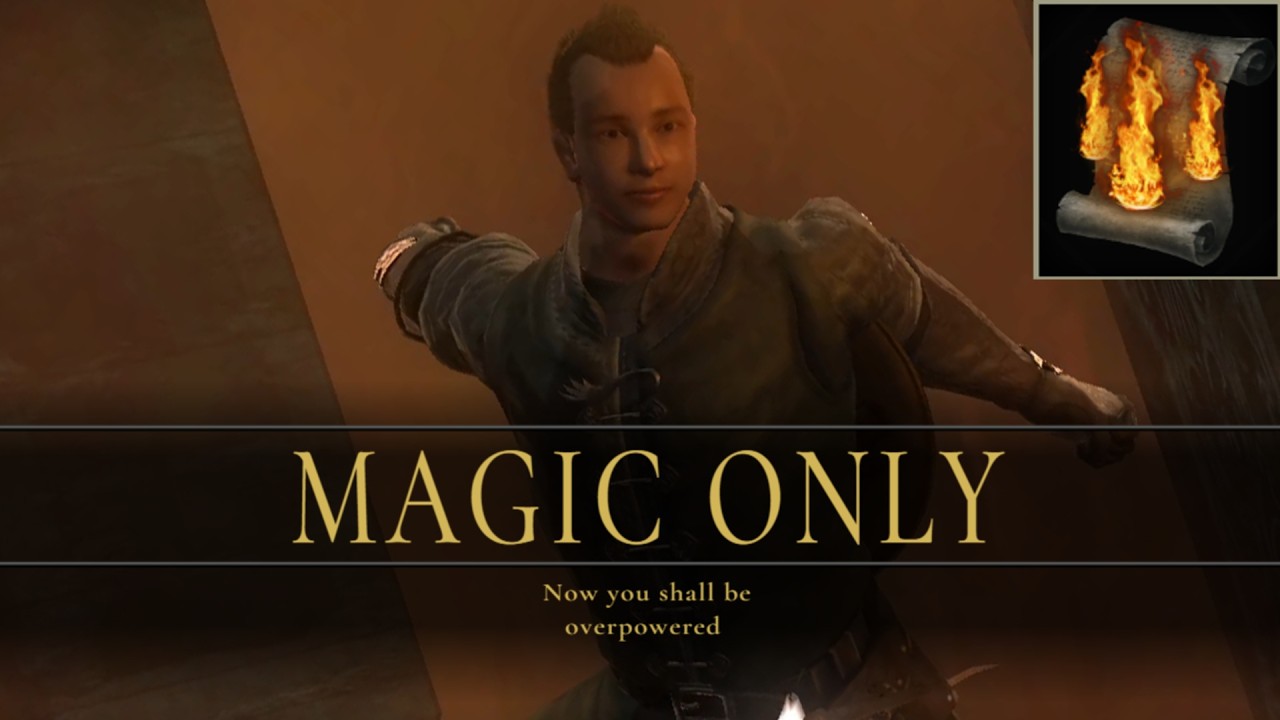 Playing Demon's Souls on Easy Mode (Magic Only)