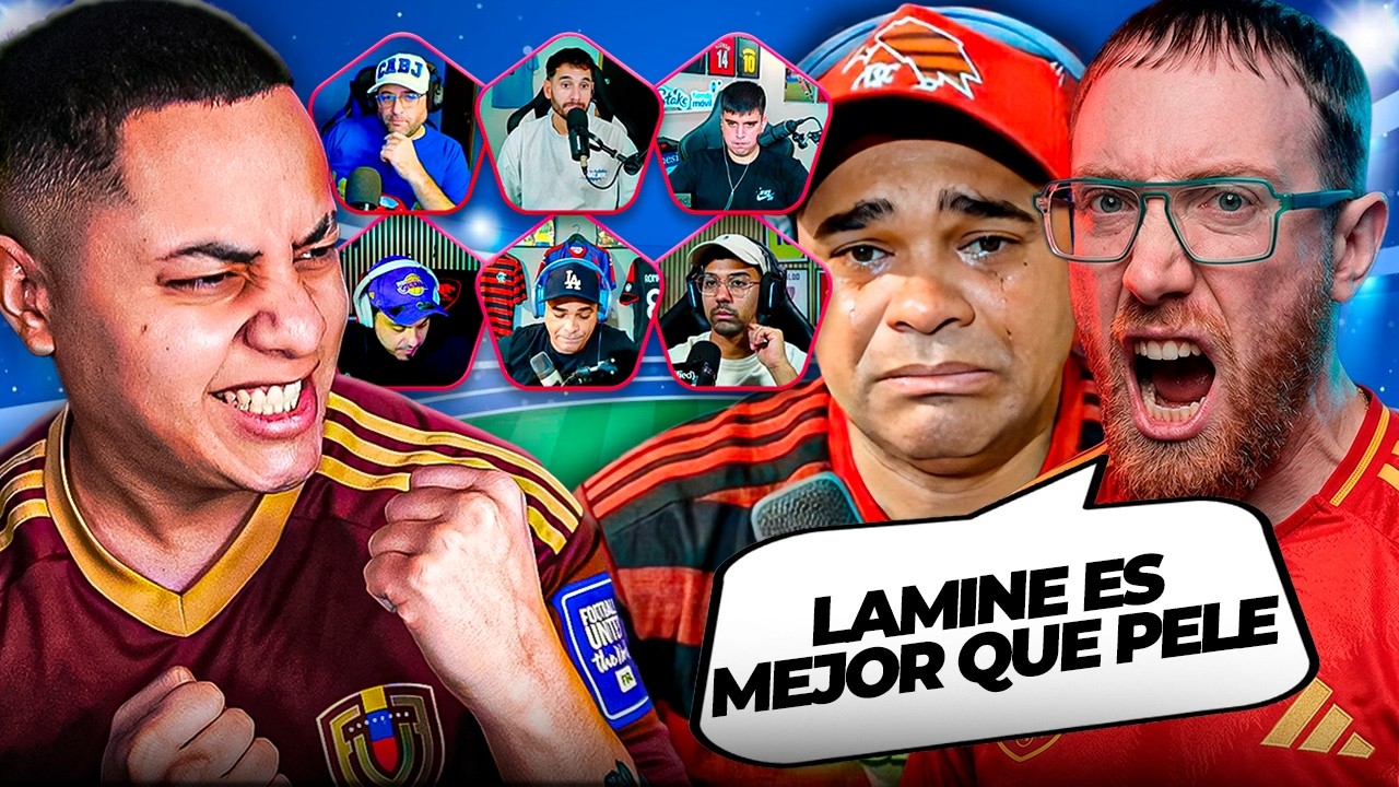 ESPAÑOL TERMO DICE QUE LAMINE YAMAL ES MAS QUE PELÉ Y EL BRASILEÑO SE DEFIENDE MOSQUETERMOS