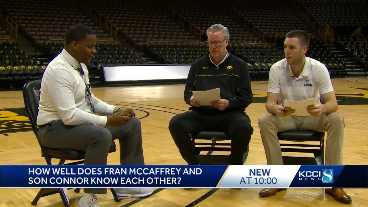 Fran and Connor McCaffrey show how well they know each other on Father's Day