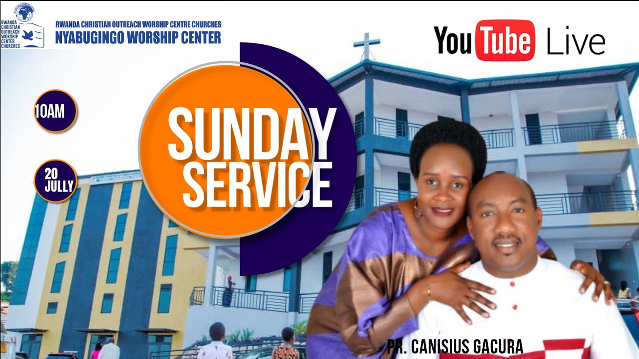 🔴LIVE: UBWIRU BWO GUTEGEREZA INZOZI ZAWE| SUNDAY SERVICE| ON 20TH JULLY,2025 WITH PR.CANISIUS GACURA