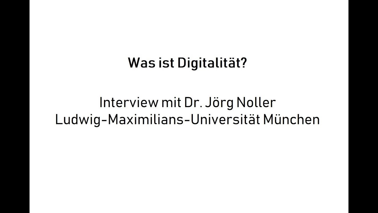 Was ist Digitalit&auml;t?