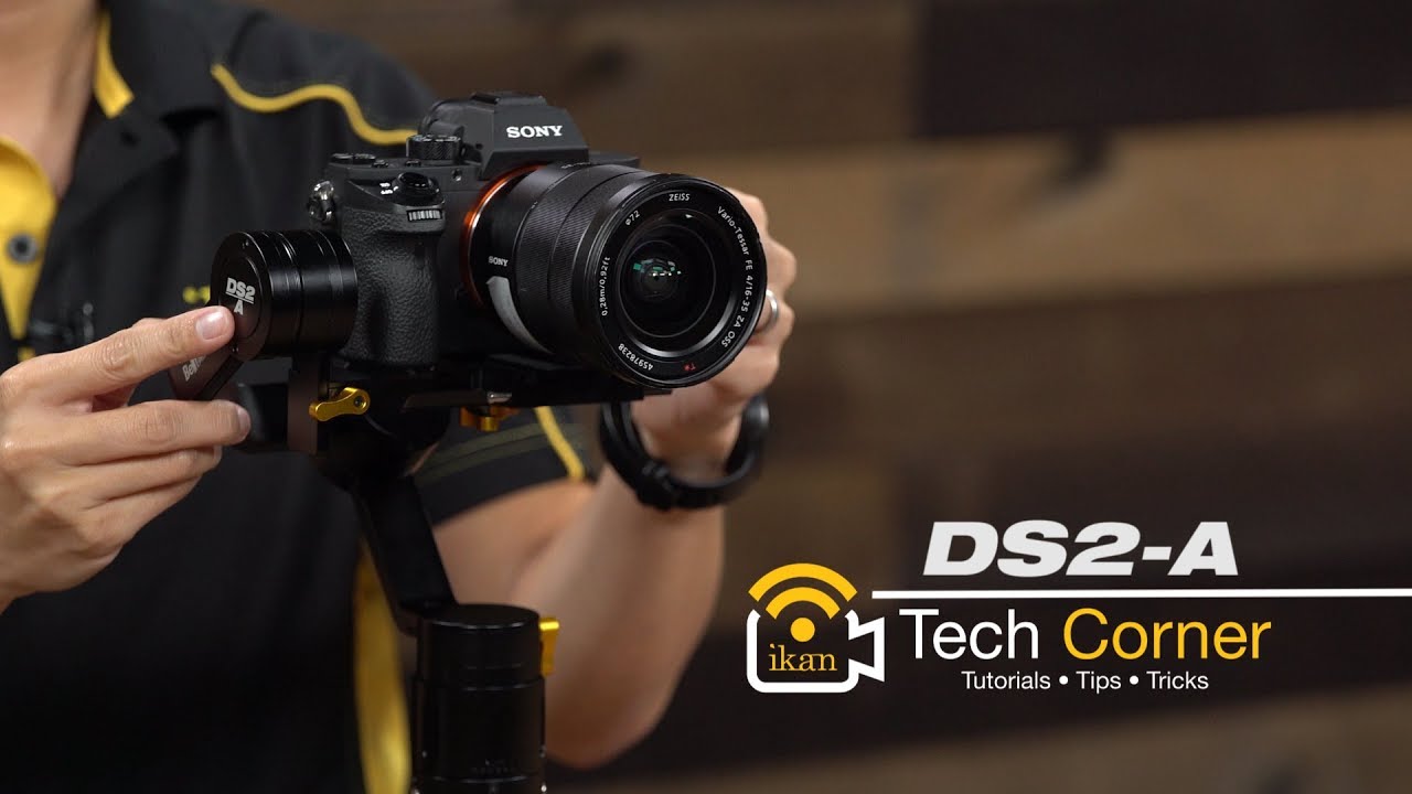 DS2-A Angled Gimbal Balancing Tutorial | Ikan Tech Corner