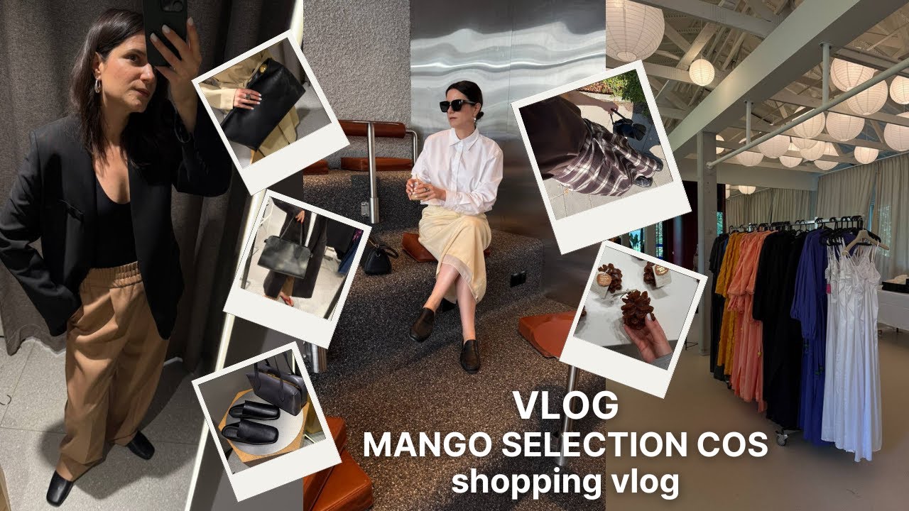 MANGO COS НОВАЯ КОЛЛЕКЦИЯ 2025 | ZARA HOME | СТИЛЬНАЯ КОФЕЙНЯ в Варшаве #деньсомной #shoppingvlog
