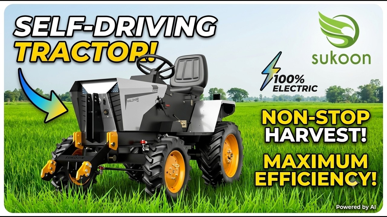 Sukoon's Electric Autonomous Tractor Technology