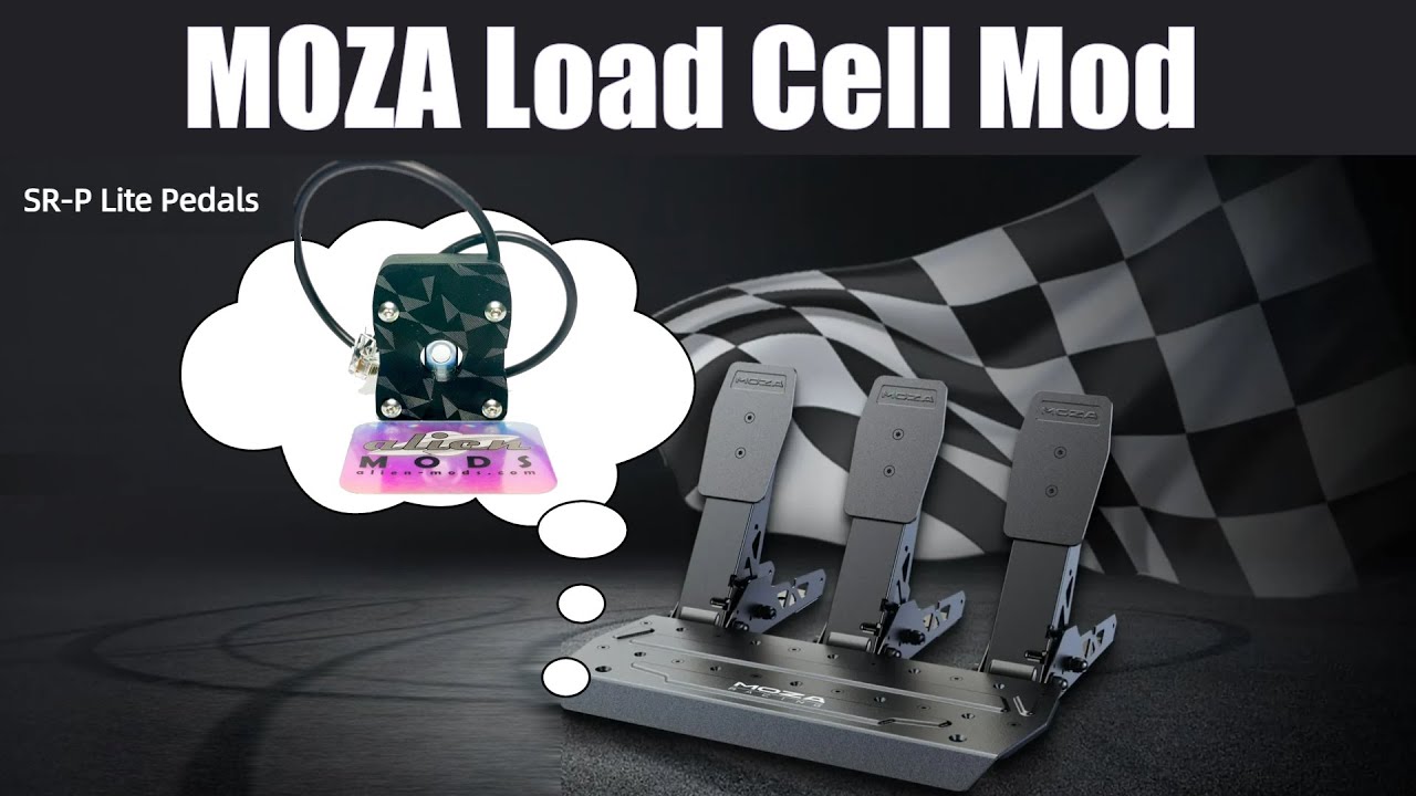 Модификация MOZA Load Cell | Alien Mods | Педали SR-P Lite | Обзор
