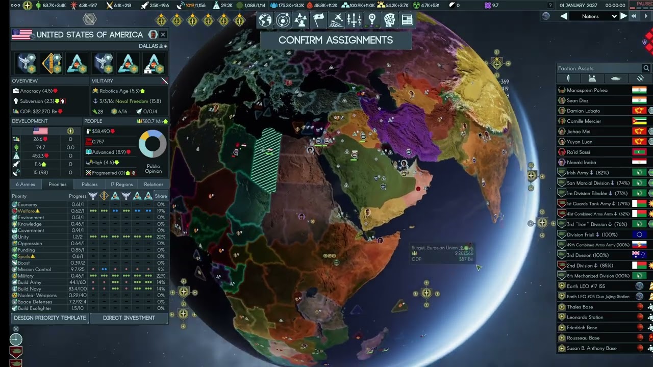 Terra Invicta: Giga-Science China, 2037 Interlude: Where Did We Leave Things?