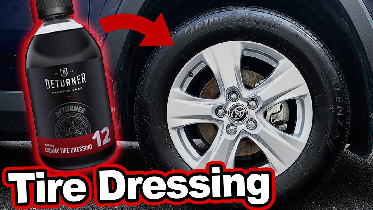 DETURNER Creamy Tire Dressing! Gloss & Durability Review