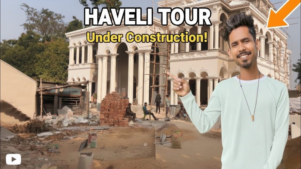 Building a ROYAL Palace in Village | Full Tour DAY/12