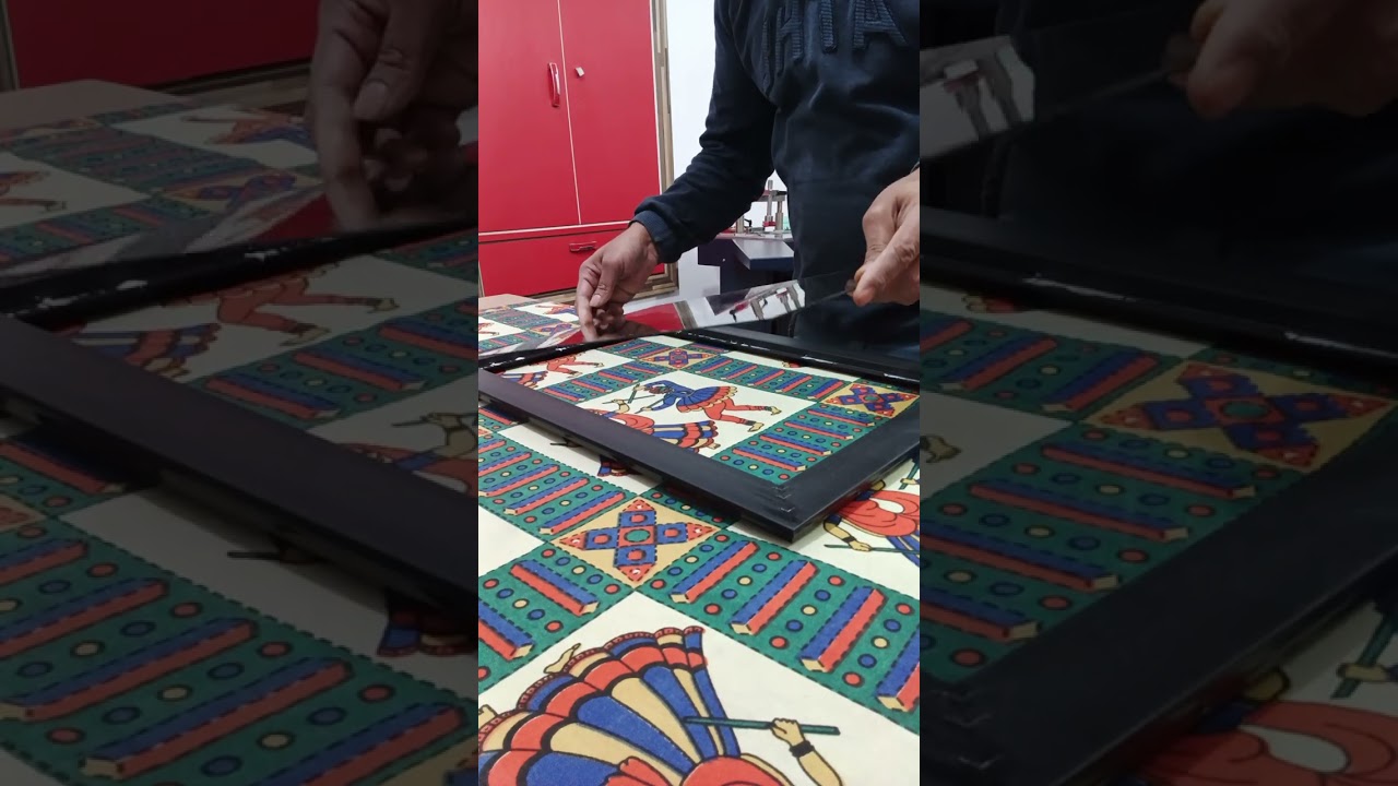 12x18 Khattu Shyam Box Framing Work part 2 LED lighting 🇮🇳🚩