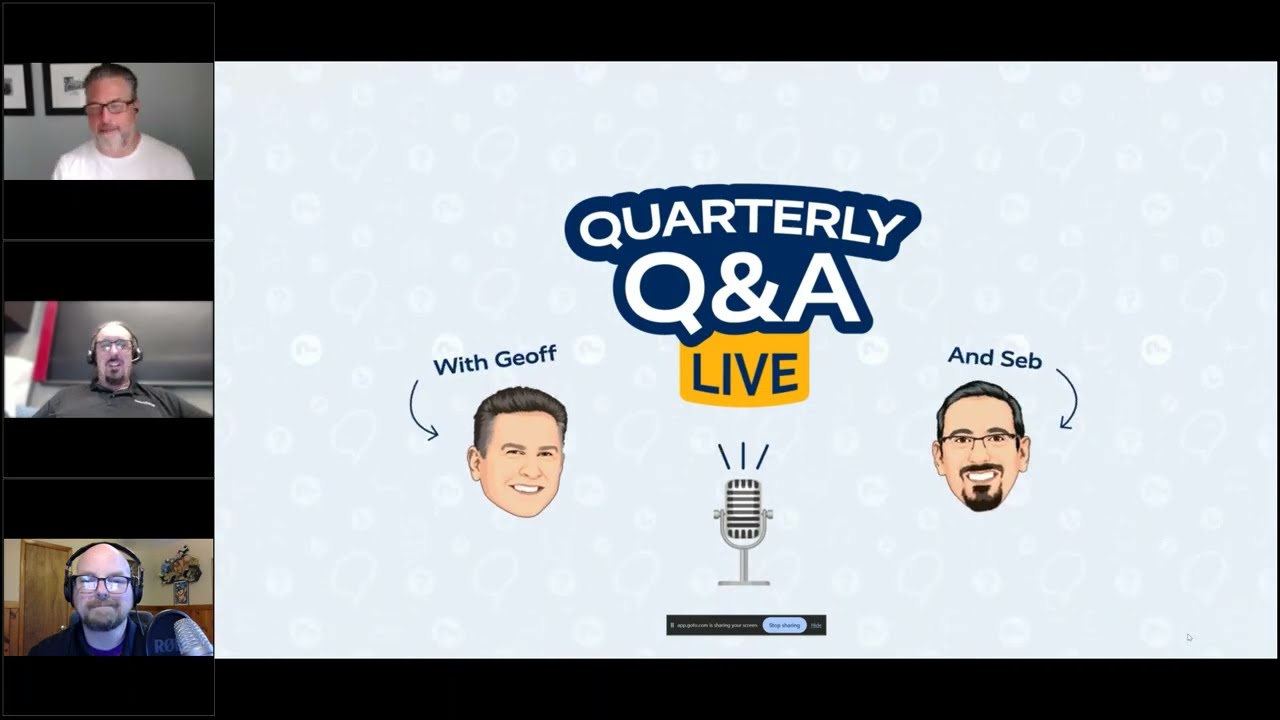 Quarterly Q&A LIVE - Fall Edition 2024