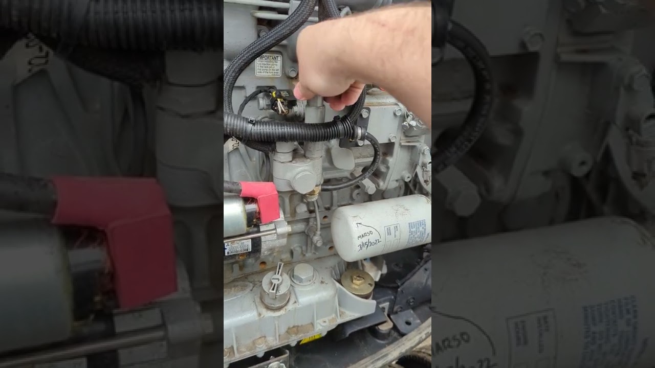 How to prime the fuel system for reefer Carrier unit ( x4-7300)