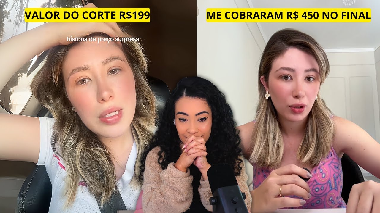 CLIENTE EXPÔS SALÃO DE BELEZA QUE COBROU A MAIS NO SERVIÇO !